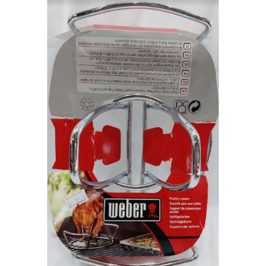 SOPORTE PARA ASAR POLLOS WEBER