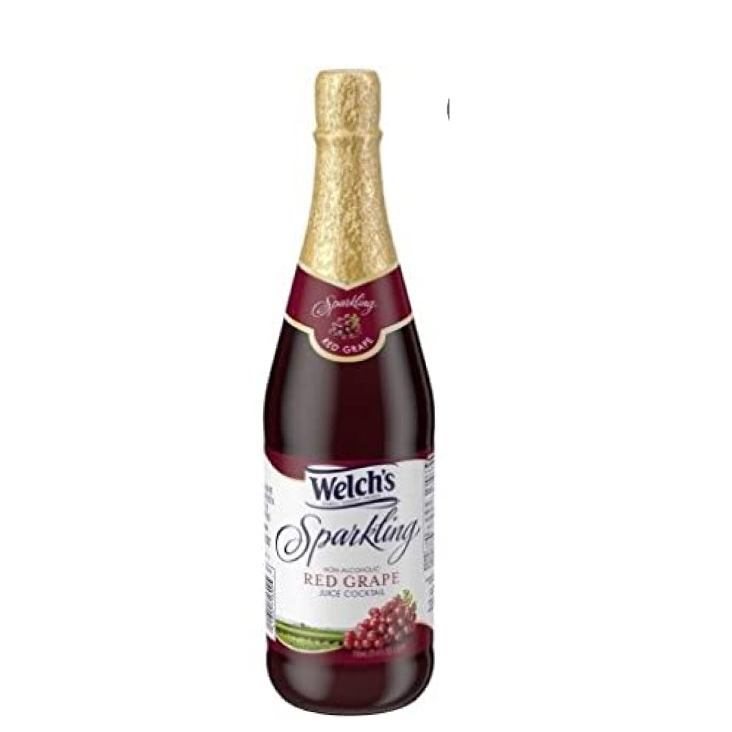 RED GRAPE JUICE  COCKTAIL SPARKLING WELCHS