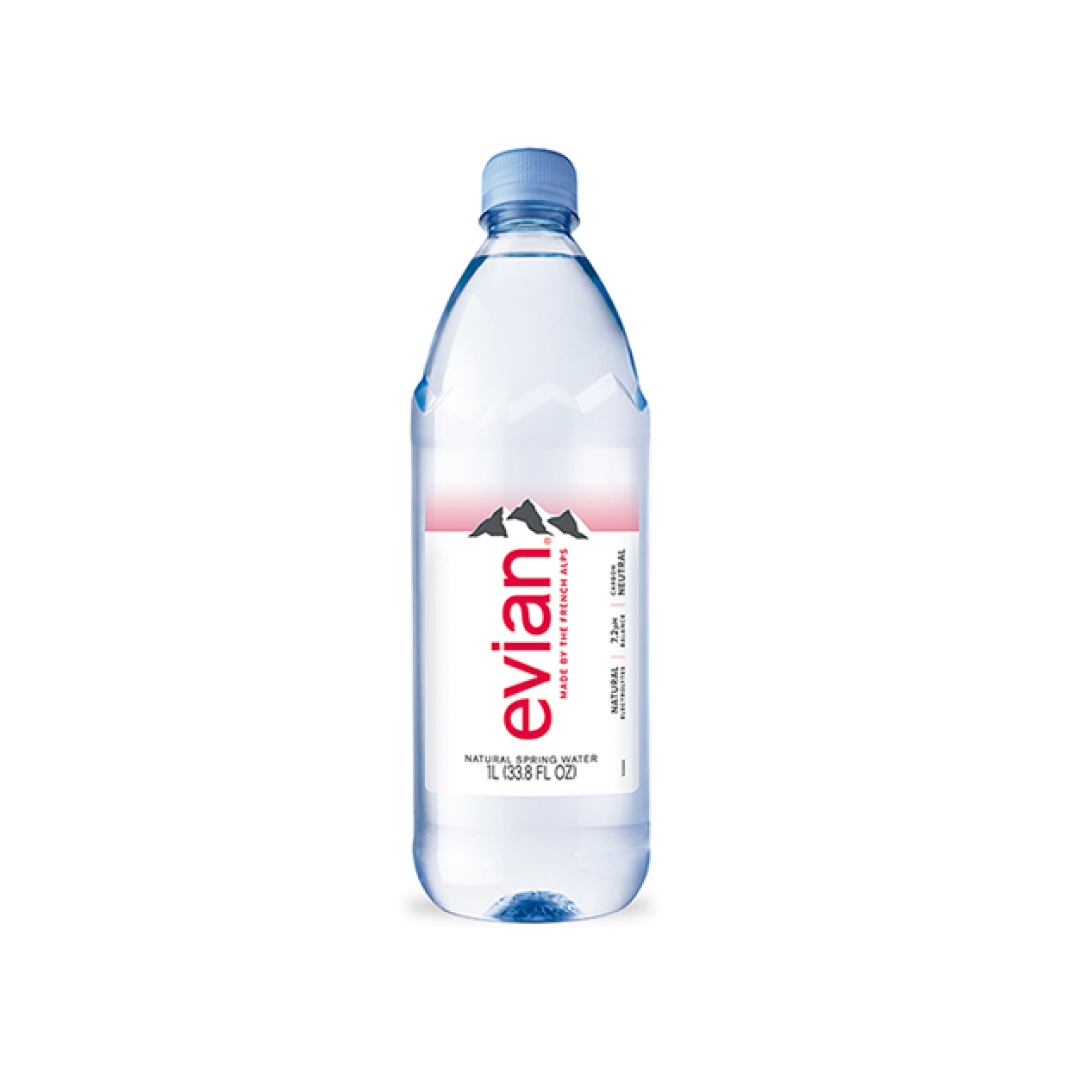 AGUA EVIAN1 LITRO