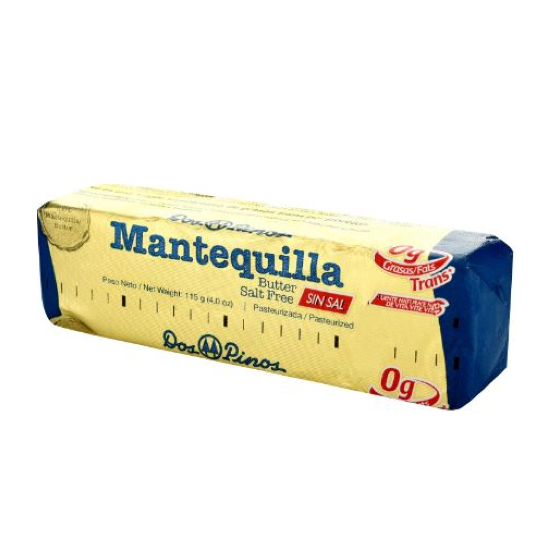 MANTEQUILLA SIN SAL BARRA 115 GR