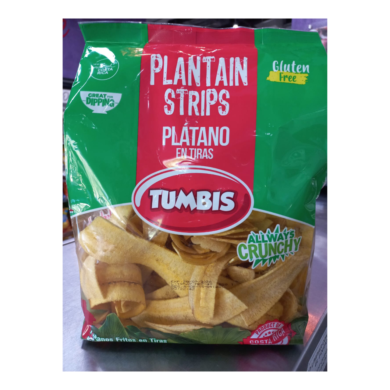 Platanitos tostados Tumbis