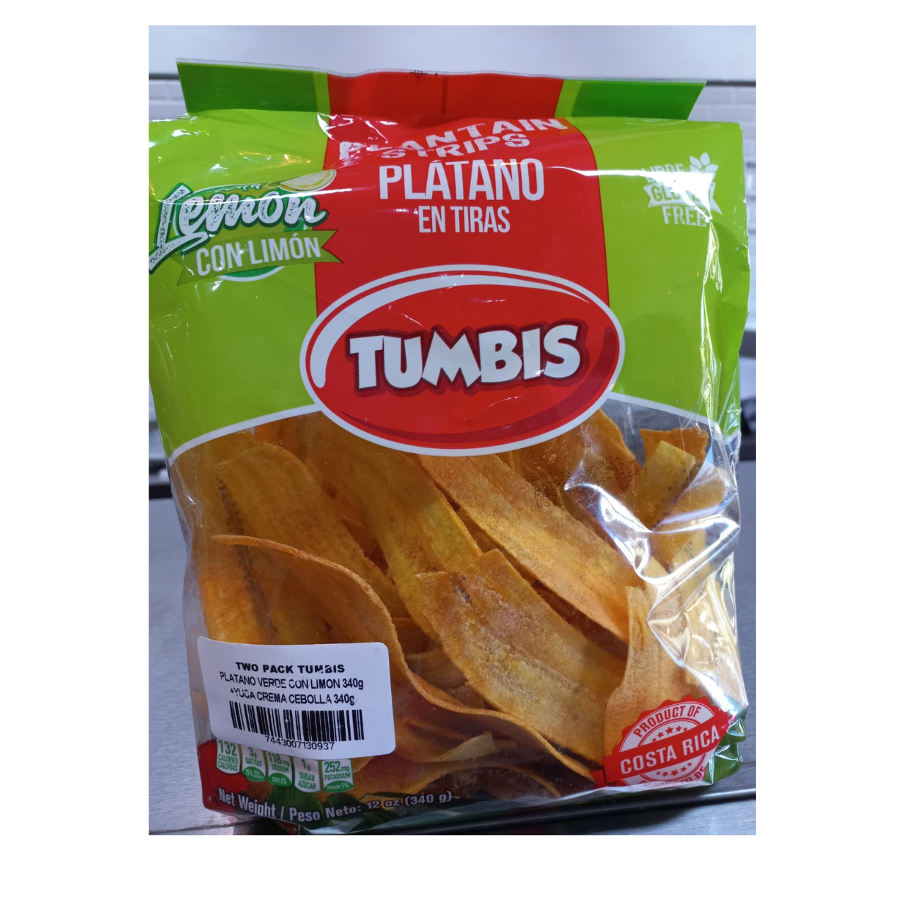 Plátano Verde con limón