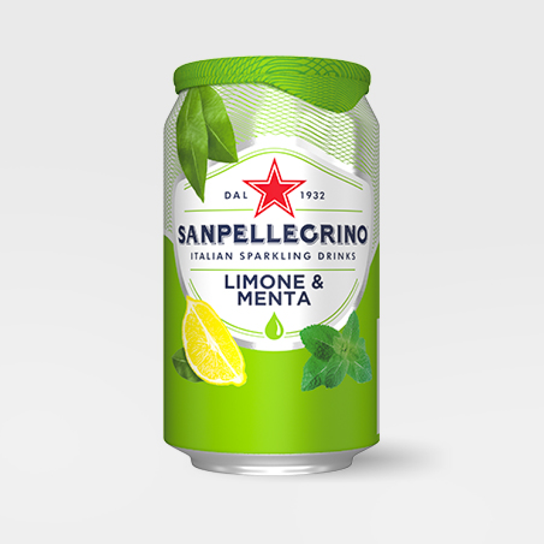 SAN PELLEGRINO LEMON E MENTA 330 ML