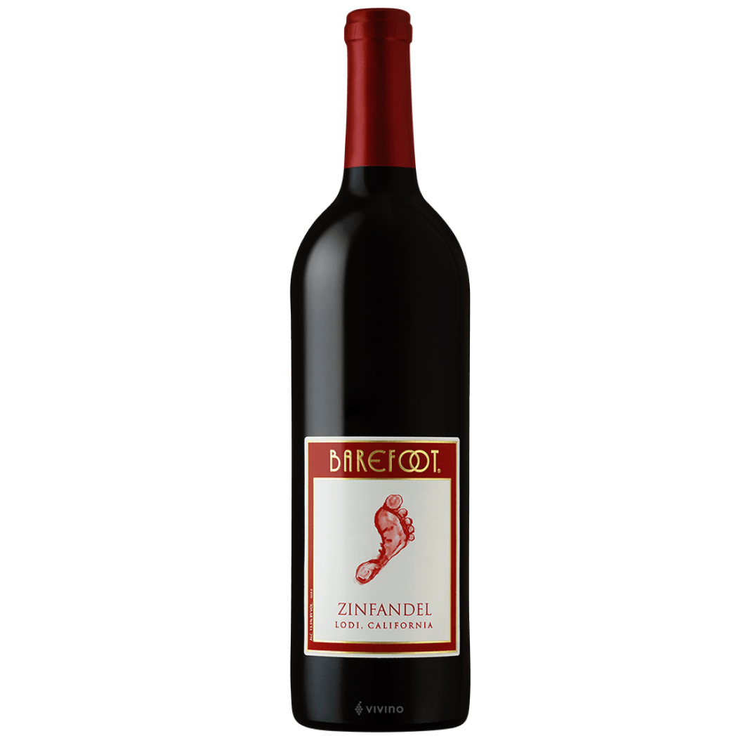 VINO TINTO BAREFOOT ZINFANDEL CALIFORNIA