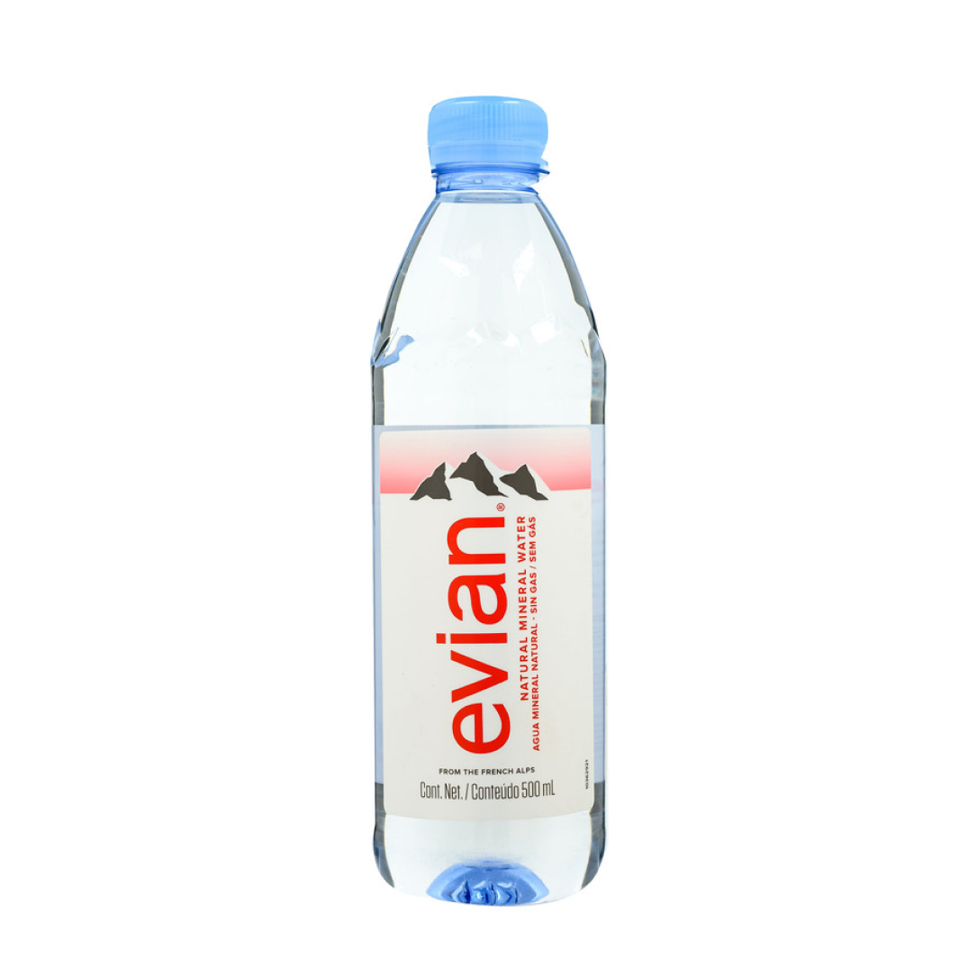 AGUA EVIAN 500 ML