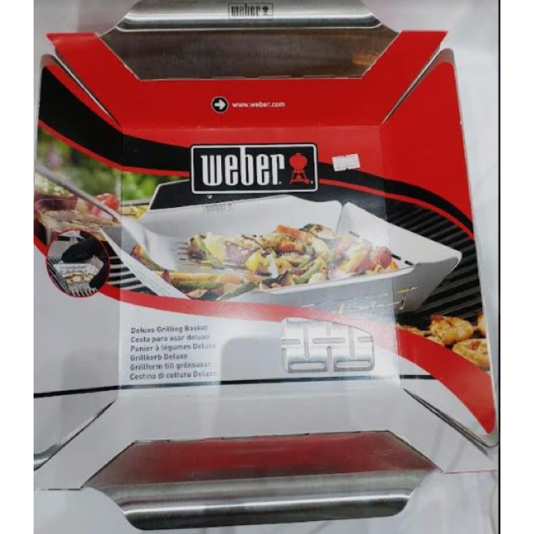 CESTA PARA ASAR DELUXE MEDIANA WEBER
