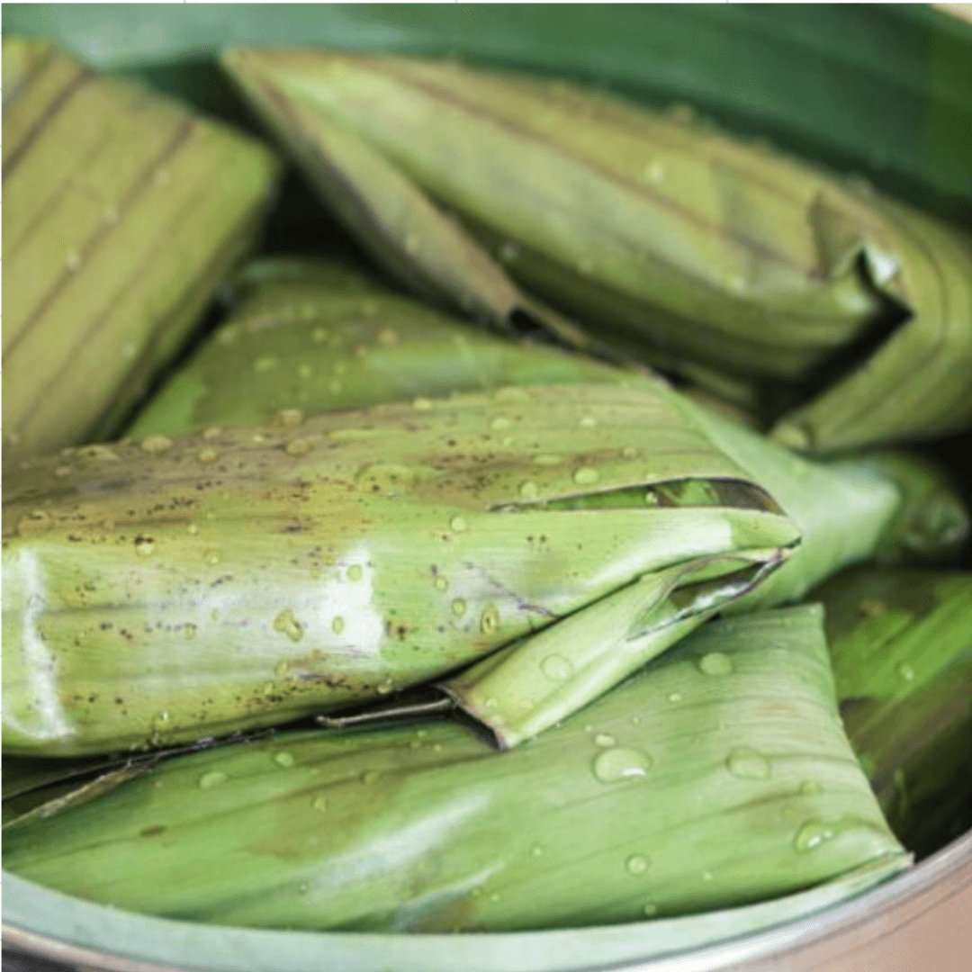 Tamales de Pollo con Sal