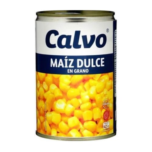 LATA DE MAIZ DULCE EN GRANO CALVO 425 GRAMOS