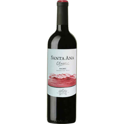 Vino tinto SANTA ANA CLASSIC MALBEC 13°